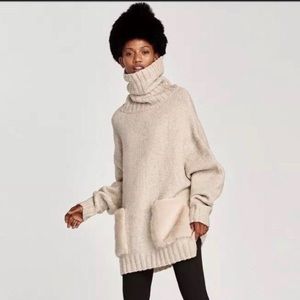 Zara oversized turtleneck